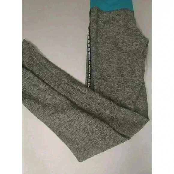 PINK Victoria's Secret Pants - Pink Victorias Ultimate Yoga Pants Womens Extra Small Straight Leg Gray White